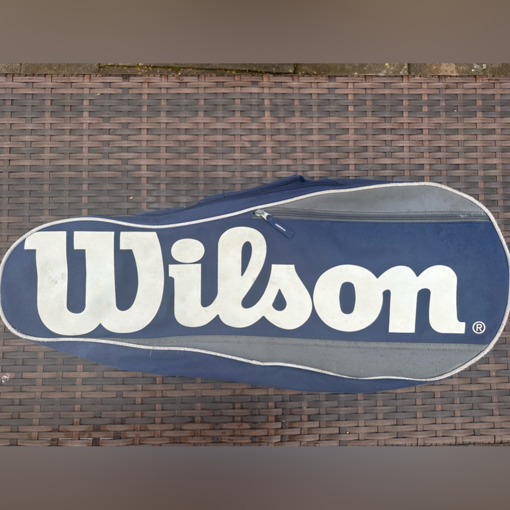 WILSON Advantage II Tennis Bag - Navy/White